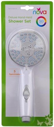 DELUXE HAND HELD SHOWER SET