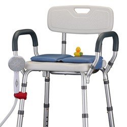 HOLDER FOR HAND HELD SHOWER