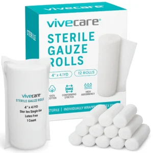 Gauze Rolls (Sterile) Vive Care (4")