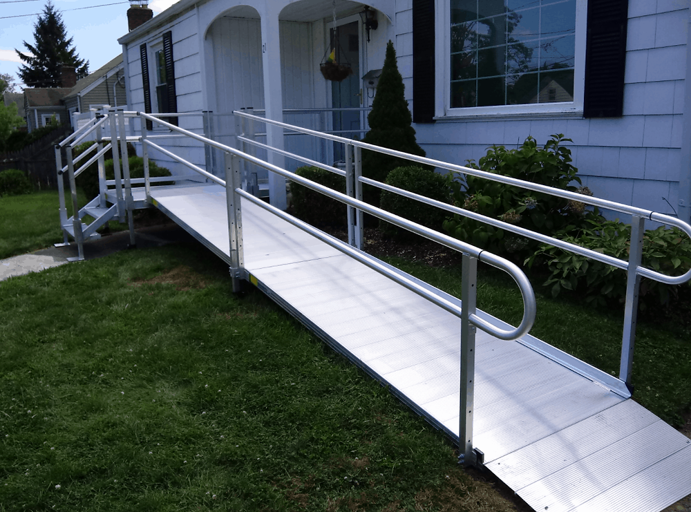 Wheelchair Ramp Installation At Kingwood, TX
