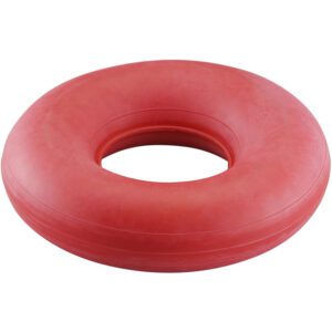 Red inflatable swim ring