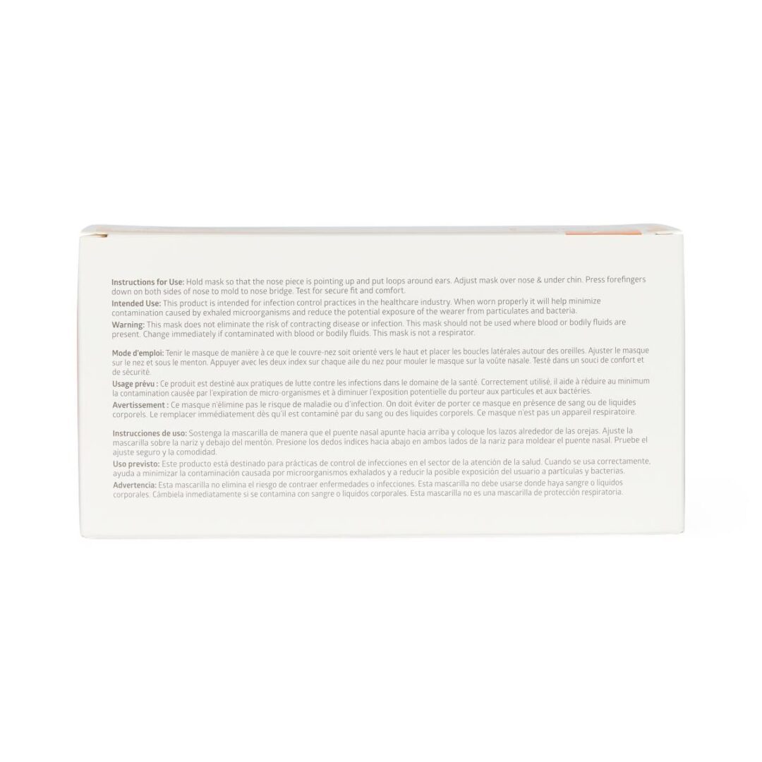 Back of white product box with small text