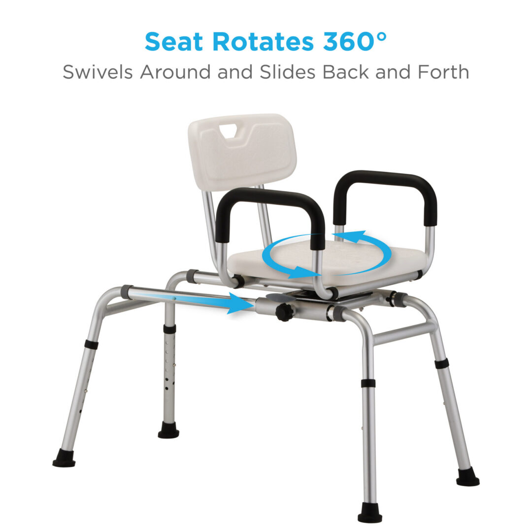 Sliding Swivel Transfer Bench