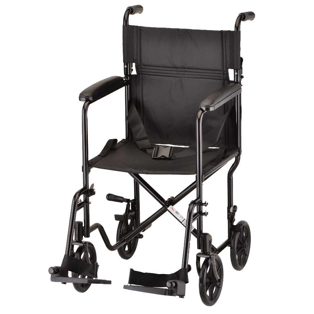 Transport Chair - 19" with Swing Away Footrests - Image 6