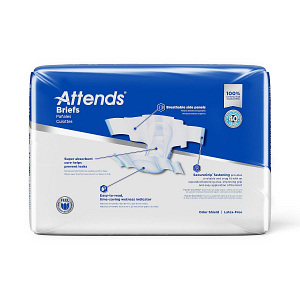 Attends Briefs, Extra Heavy Absorbency, Size XL, 20/Bag - Image 2