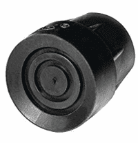 RUBBER TIP FOR 3/4" CANE SHAFT-GRY